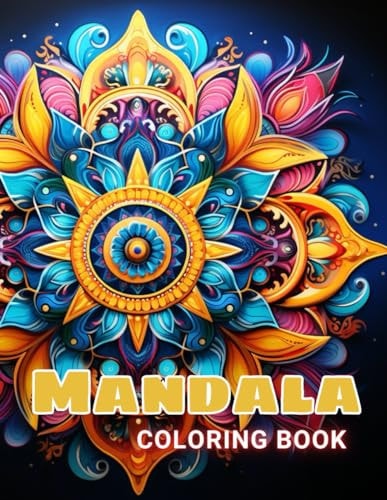 Magnificent Mandalas Coloring Book 100+ High-Quality and Unique Coloring Pages For All FansDemetrius