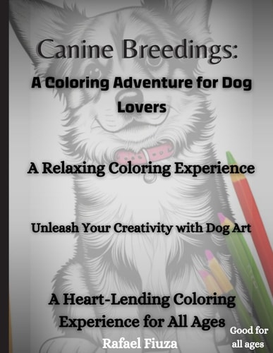 Canine Breedings A Coloring Adventure for Dog Lovers: A Heart-lending Coloring Experience for All Ages