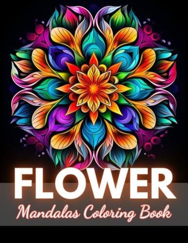 Flower Mandalas Coloring Book High-Quality and Unique Coloring Pages