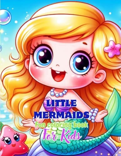 Mermaids Fun Coloring Book