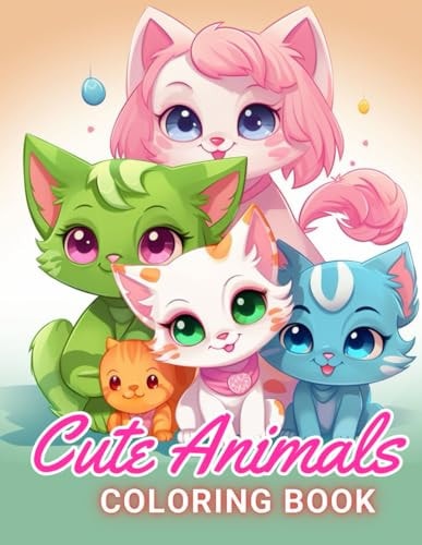 Cute Animals Coloring Book for Kids High Quality and Unique Coloring Pages
