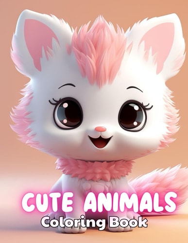 Cute Animals Coloring Book for Kids 100+ New and Exciting Designs for All Fans