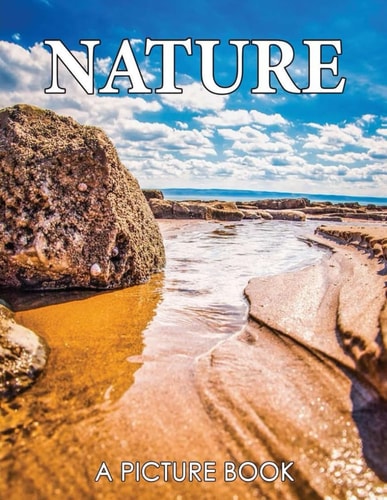 A Picture Book of Nature Colorful Pages for Alzheimer's Patients and Seniors with Dementia - Relaxation and Stress Relief