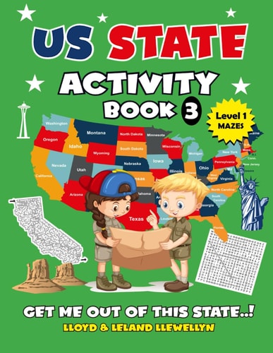 US State Activity Book #3 Get Me Out of This State