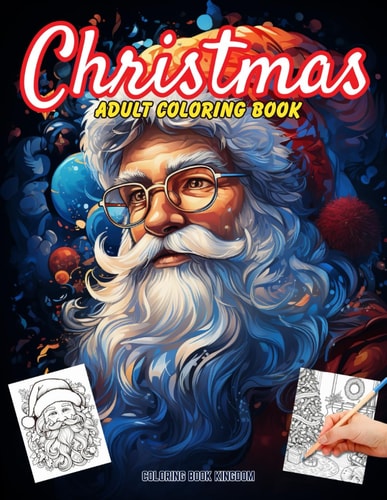 Christmas Adult Coloring Book A Joyful Escape Into Festive Serenity