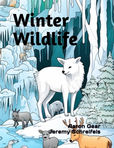 Winter Wildlife A Coloring Book for Children