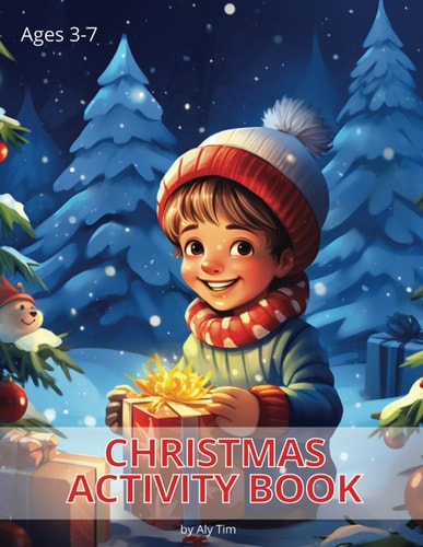 Holiday Fun! Christmas Activity Book For Kids Book 1