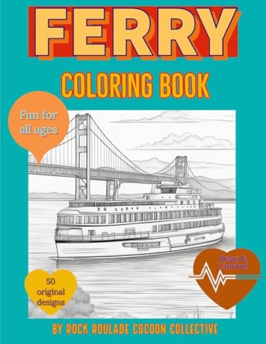 Ferry Coloring Book