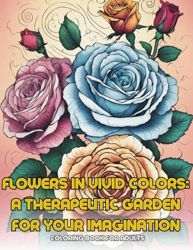 Flowers in Vivid Colors A Therapeutic Garden for Your Imagination