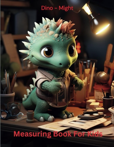 Dino Might Measuring Book For Kids Fun Activity Books For Homeschooling