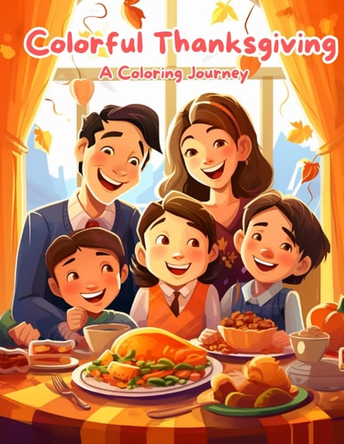 Colorful Thanksgiving A Coloring Journey: Happy Gobbles: Thanksgiving Scenes to Color. Pilgrim Playtime: A Thanksgiving Coloring Adventure. Give Thanks with Color: A Thanksgiving Day Coloring Book