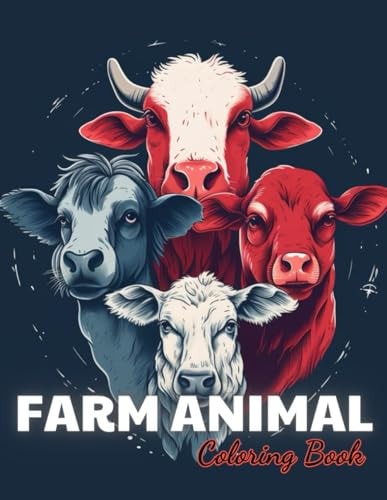 Farm Animal Mandala Coloring Book High-Quality and Unique Coloring Pages
