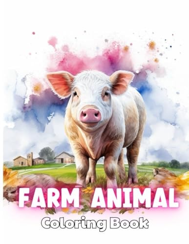 Farm Animal Mandala Coloring Book High Quality +100 Beautiful Designs for All Ages