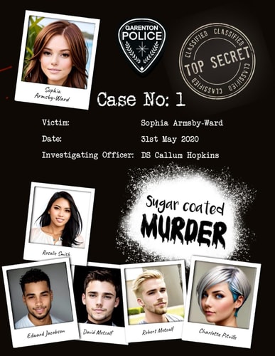Case 1 - Sugar Coated Murder The Blue Coconut - Cold Case Mystery Crime Police File Game