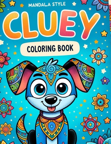 Cluey Alternative Coloring Book - Mandala Style