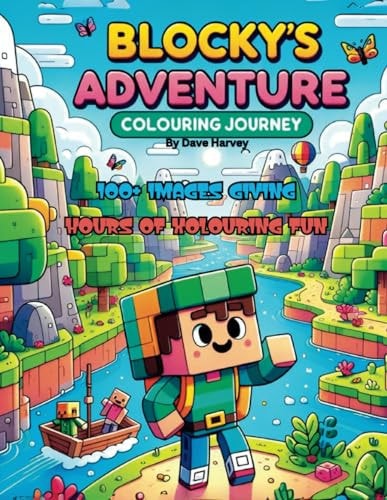 Blocky's Adventure Colouring Journey
