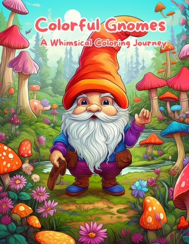 Colorful Gnomes A Whimsical Coloring Journey: Gnome's Magical Coloring Adventure. Enchanted Gnomes: Coloring Fun for Kids. Gnome Wonderland: A Creative Coloring Book. My Little Book of Gnome Coloring