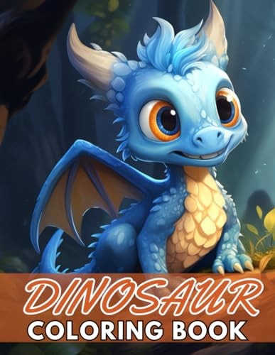 Dinosaur Coloring Book for Kids New and Exciting Designs Suitable for All Ages