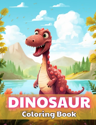 Dinosaur Coloring Book for Kids 100+ Unique and Beautiful Designs
