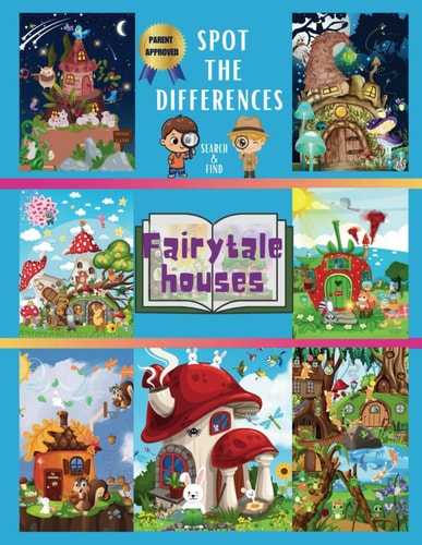 Spot the Differences Fairytale Houses