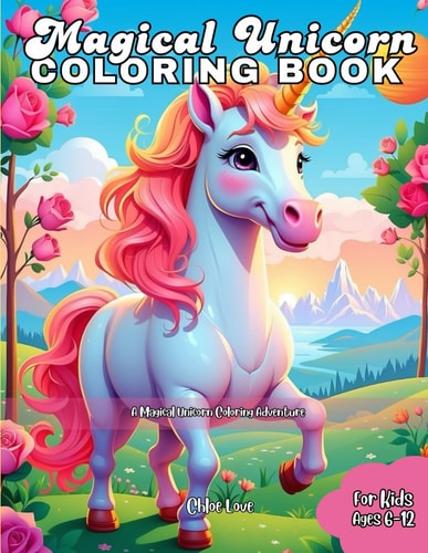 Magical Unicorn Coloring Book A Magical Unicorn Coloring Adventure for Kids Ages 6-12