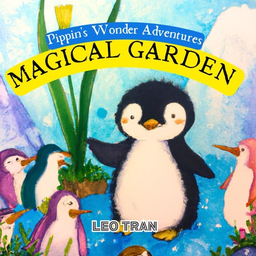 Pippin's Wonder Adventures Magical Garden: Engaging Penguin Books for Kids, with Cute Children's Bedtime Story Illustrations - Premium Color Prints