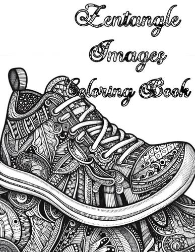 Intricate Zen Artful Tangles for Coloring, Zentangle Pattern Images Adult Coloring Book (8.5x11"): Activity Book for Artistic Teens and Grown Ups for Relaxation and Enjoyment