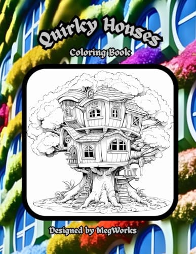 Quirky Houses Coloring Book