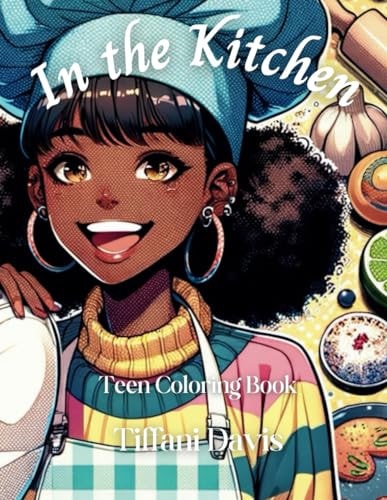 In the Kitchen Teen Coloring Book