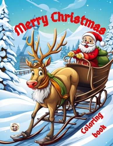 Merry Christmas Coloring Book