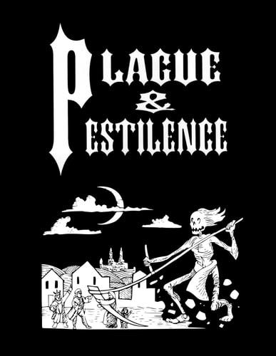 Plague & Pestilence Coloring Book Original Card Game Artwork