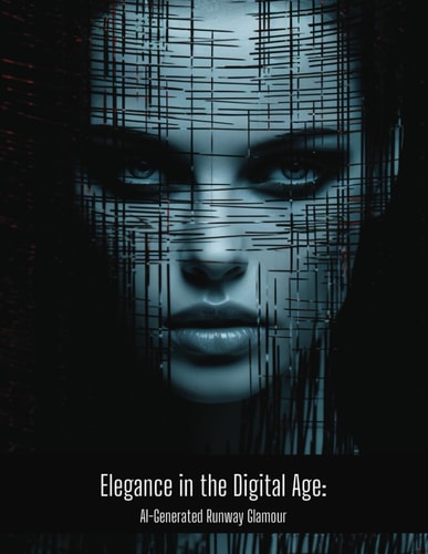 Elegance in the Digital Age AI-Generated Runway Glamour, Coffee Table Book, 75 AI-Generated Fashion Models