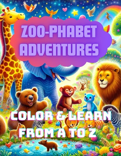 Zoo-phabet Adventures Color & Learn from A to Z