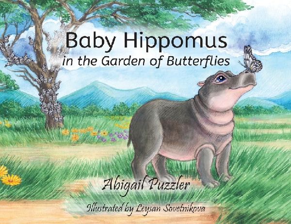 Baby Hippomus in the Garden of Butterflies
