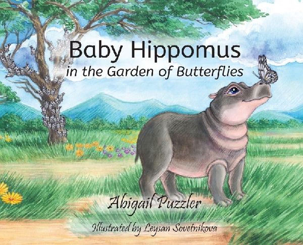 Baby Hippomus in the Garden of Butterflies