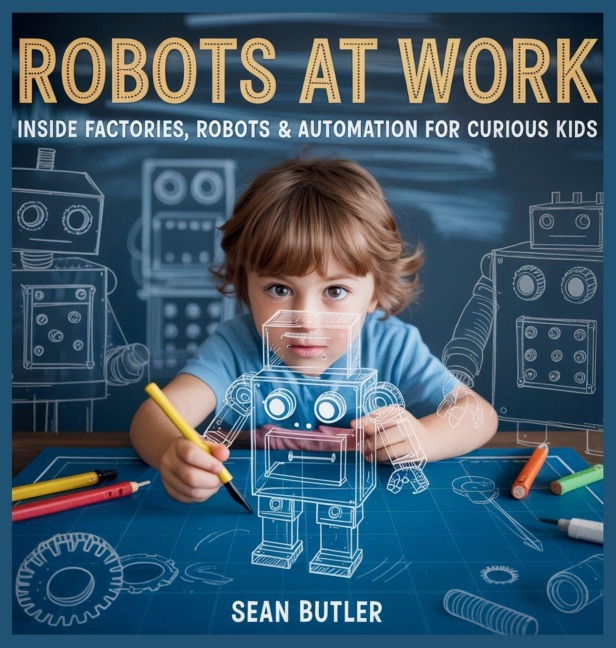 Robots at Work: Inside Factories, Robots & Automation for Curious Kids