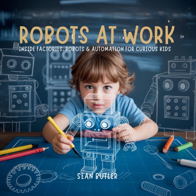 Robots at Work: Inside Factories, Robots & Automation for Curious Kids