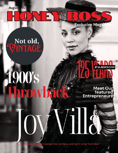 August Honey Boss Lux Magazine Vintage Issue