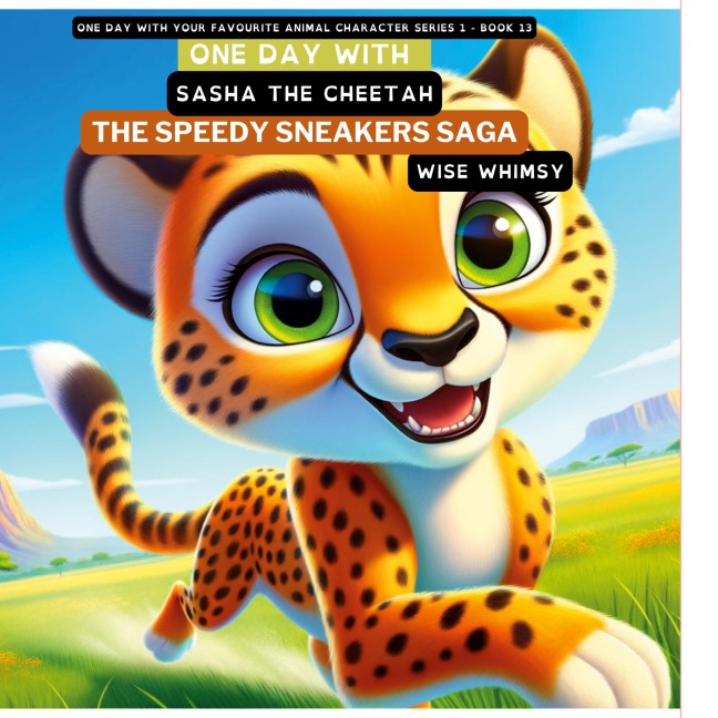 One Day with Sasha the Cheetah: The Speedy Sneakers Saga