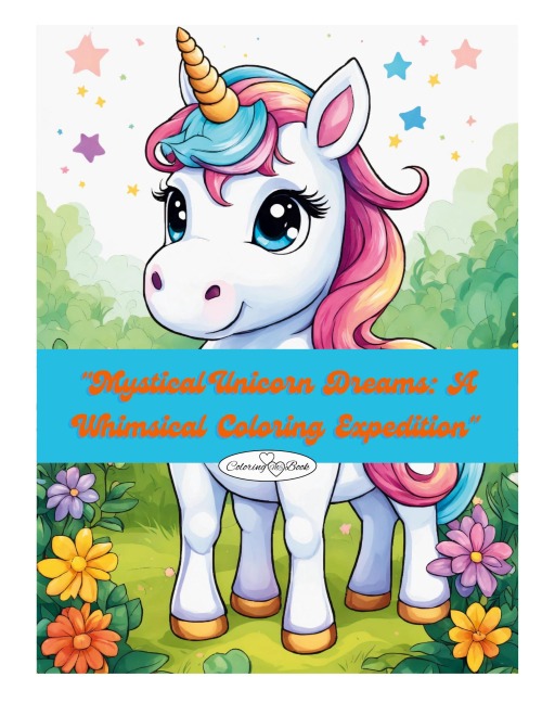 Mystical Unicorn Dreams: A Whimsical Coloring Expedition
