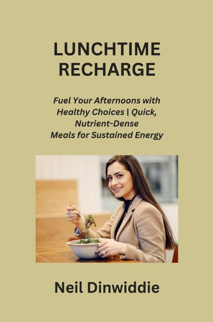 LUNCHTIME RECHARGE: Fuel Your Afternoons with Healthy Choices | Quick, Nutrient-Dense Meals for Sustained Energy