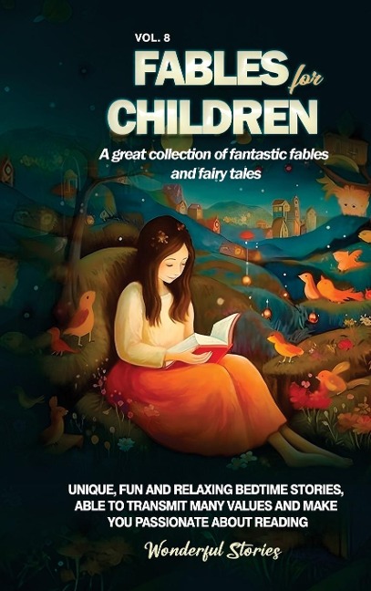 Fables for Children A great collection of fantastic fables and fairy tales. (Vol.8): Unique, fun and relaxing bedtime stories, able to transmit many values and make you passionate about reading