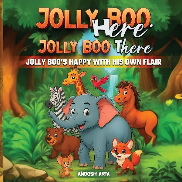 JOLLY BOO HERE JOLLY BOO THERE: JOLLY BOOS HAPPY WITH HIS OWN FLAIR