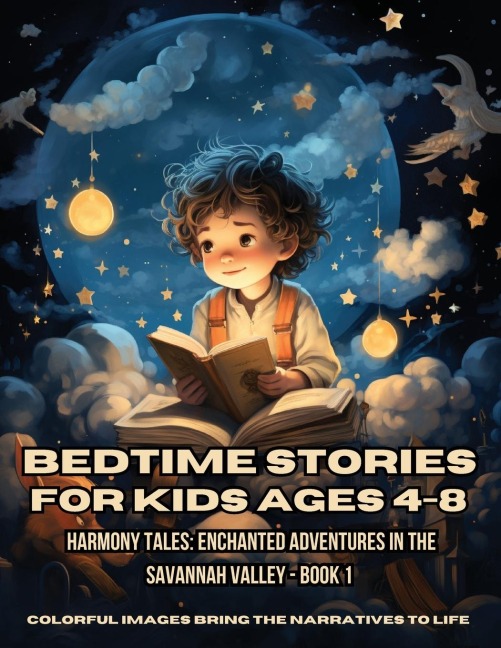 Bedtime Stories for Kids Ages 4-8: Harmony Tales: Enchanted Adventures in the Savannah Valley - Book 1