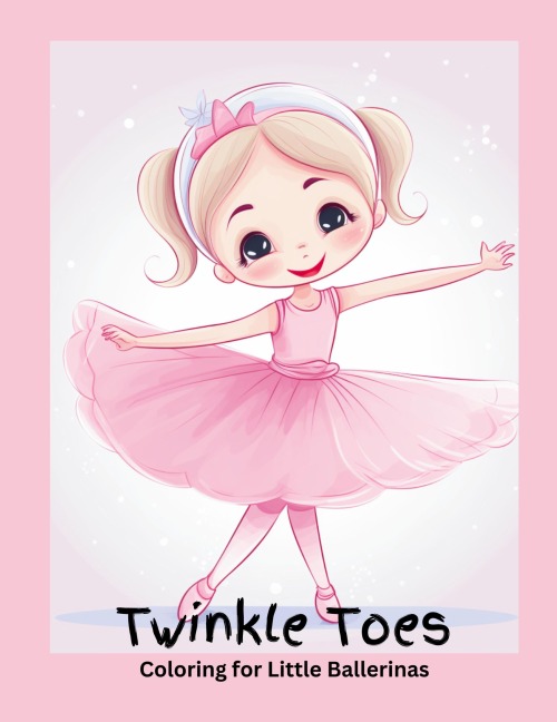 Twinkle Toes Coloring for Little Ballerinas