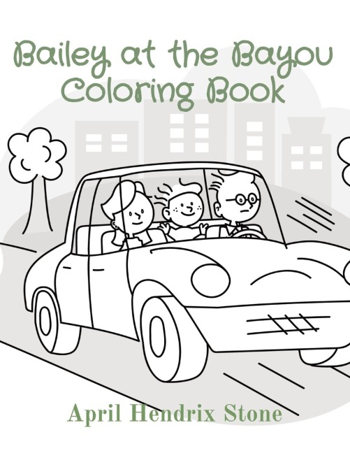 Bailey at the Bayou Coloring Book