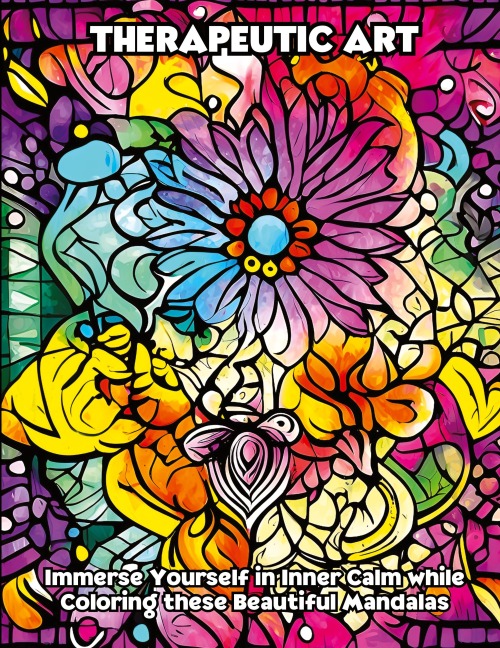 Therapeutic Art: Immerse Yourself in Inner Calm while Coloring these Beautiful Mandalas