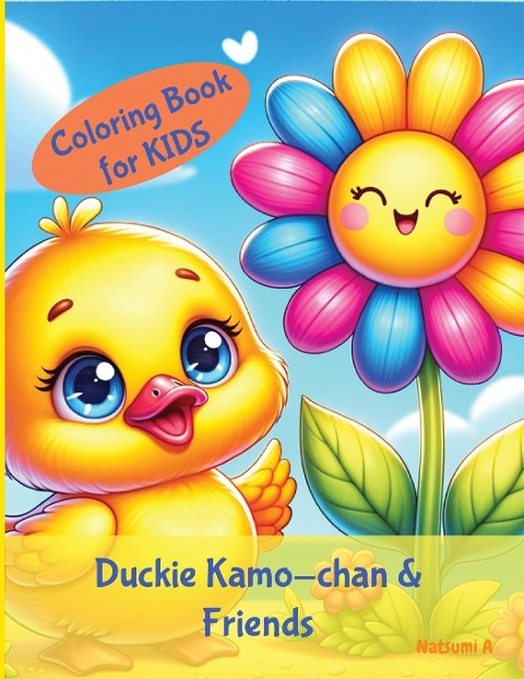 Coloring Book: Duckie Kamo-chan & Friends