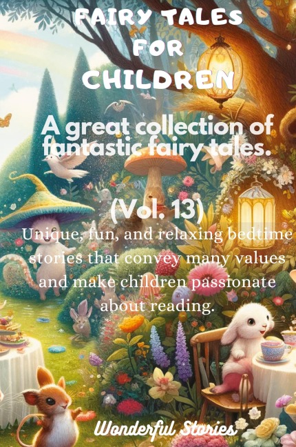 Fairy Tales for Children A great collection of fantastic fairy tales. (Vol. 13): Unique, fun, and relaxing bedtime stories that convey many values and make children passionate about reading.
