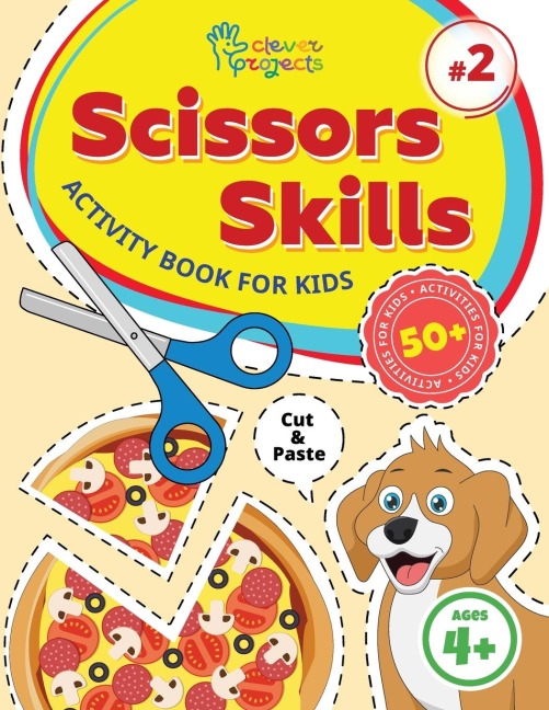 Scissor Skills: Cut, Paste & Glue - Animals, Dinosaurs, and More!
